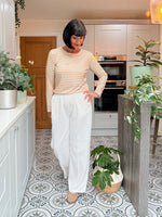 Stone Striped Super Soft Round Neck